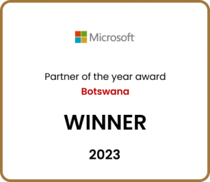 reliance infosystems partner of the year botswana award 2023