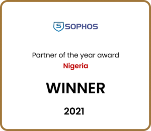 reliance infosystems sophos partner of the year nigeria award 2021